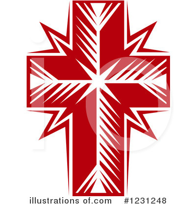 Royalty-Free (RF) Cross Clipart Illustration by Vector Tradition SM - Stock Sample #1231248