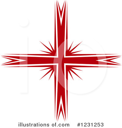 Royalty-Free (RF) Cross Clipart Illustration by Vector Tradition SM - Stock Sample #1231253