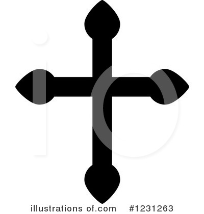Royalty-Free (RF) Cross Clipart Illustration by Vector Tradition SM - Stock Sample #1231263