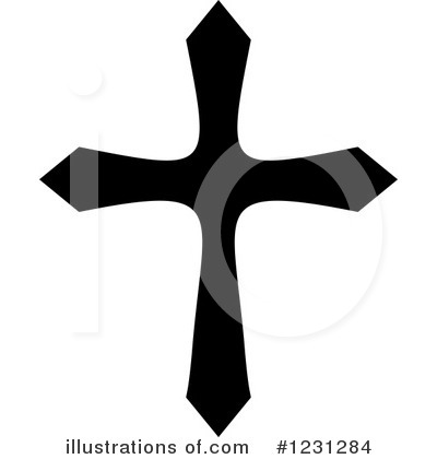 Royalty-Free (RF) Cross Clipart Illustration by Vector Tradition SM - Stock Sample #1231284