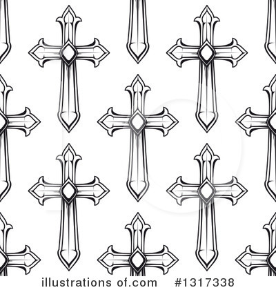 Royalty-Free (RF) Cross Clipart Illustration by Vector Tradition SM - Stock Sample #1317338