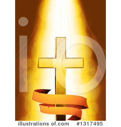 Royalty-Free (RF) Cross Clipart Illustration by elaineitalia - Stock Sample #1317495