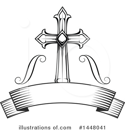 Royalty-Free (RF) Cross Clipart Illustration by Vector Tradition SM - Stock Sample #1448041