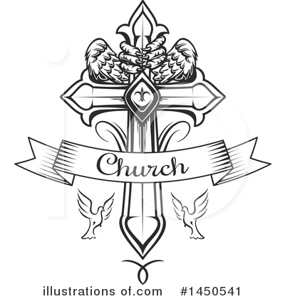 Royalty-Free (RF) Cross Clipart Illustration by Vector Tradition SM - Stock Sample #1450541