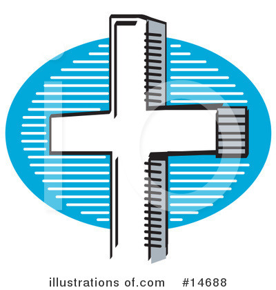 Royalty-Free (RF) Cross Clipart Illustration by Andy Nortnik - Stock Sample #14688