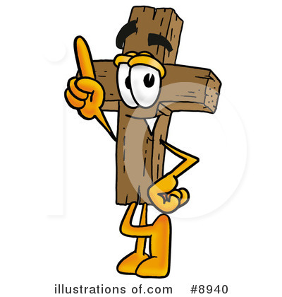 Royalty-Free (RF) Cross Clipart Illustration by Mascot Junction - Stock Sample #8940