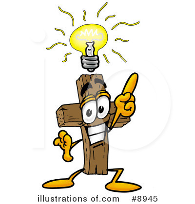 Royalty-Free (RF) Cross Clipart Illustration by Mascot Junction - Stock Sample #8945