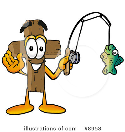 Royalty-Free (RF) Cross Clipart Illustration by Mascot Junction - Stock Sample #8953