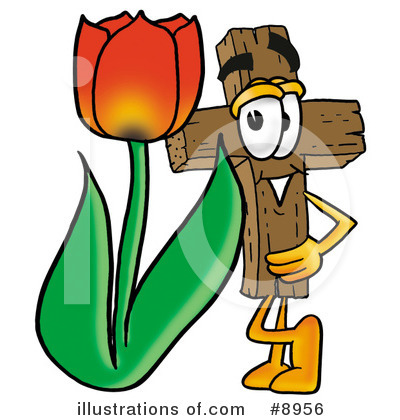 Royalty-Free (RF) Cross Clipart Illustration by Mascot Junction - Stock Sample #8956