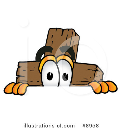Royalty-Free (RF) Cross Clipart Illustration by Mascot Junction - Stock Sample #8958