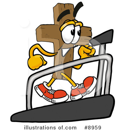 Royalty-Free (RF) Cross Clipart Illustration by Mascot Junction - Stock Sample #8959