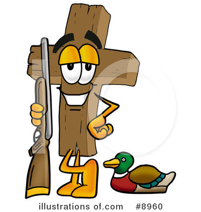 Royalty-Free (RF) Cross Clipart Illustration by Mascot Junction - Stock Sample #8960