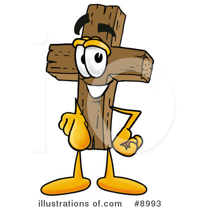 Royalty-Free (RF) Cross Clipart Illustration by Mascot Junction - Stock Sample #8993