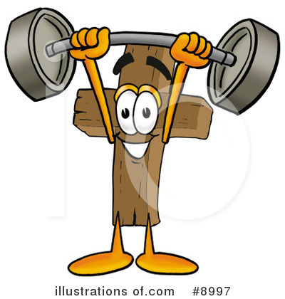 Royalty-Free (RF) Cross Clipart Illustration by Mascot Junction - Stock Sample #8997