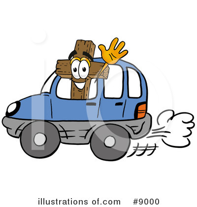 Royalty-Free (RF) Cross Clipart Illustration by Mascot Junction - Stock Sample #9000