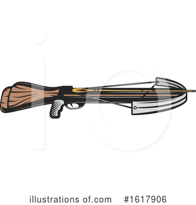 Royalty-Free (RF) Crossbow Clipart Illustration by Vector Tradition SM - Stock Sample #1617906
