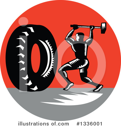 Tire Clipart #1336001 by patrimonio