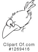 Crow Clipart #1269416 by toonaday