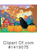 Crow Clipart #1419075 by visekart
