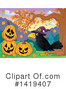 Crow Clipart #1419407 by visekart