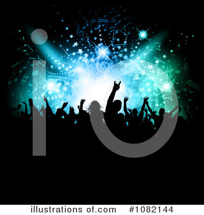 Royalty-Free (RF) Crowd Clipart Illustration by KJ Pargeter - Stock Sample #1082144