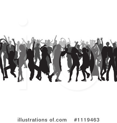 Royalty-Free (RF) Crowd Clipart Illustration by dero - Stock Sample #1119463
