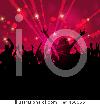 Royalty-Free (RF) Crowd Clipart Illustration by KJ Pargeter - Stock Sample #1458355