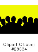 Crowd Clipart #28334 by KJ Pargeter