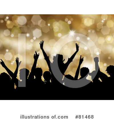 Royalty-Free (RF) Crowd Clipart Illustration by KJ Pargeter - Stock Sample #81468