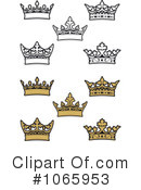 Crown Clipart #1065953 by Vector Tradition SM