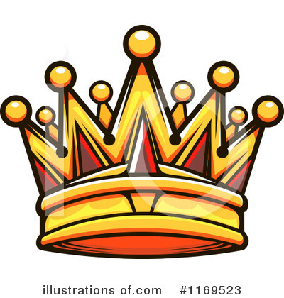 Royalty-Free (RF) Crown Clipart Illustration by Vector Tradition SM - Stock Sample #1169523