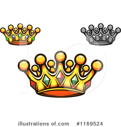 Royalty-Free (RF) Crown Clipart Illustration by Vector Tradition SM - Stock Sample #1169524