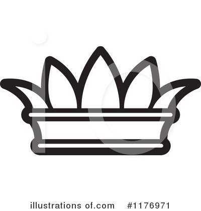 Royalty-Free (RF) Crown Clipart Illustration by Lal Perera - Stock Sample #1176971