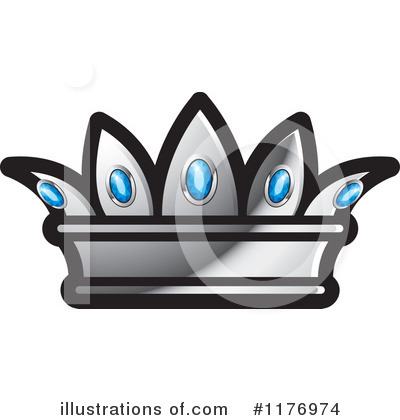 Royalty-Free (RF) Crown Clipart Illustration by Lal Perera - Stock Sample #1176974