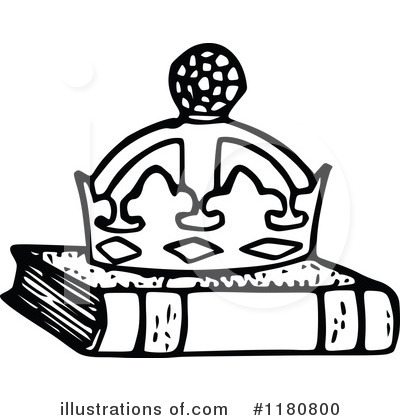 Royalty-Free (RF) Crown Clipart Illustration by Prawny Vintage - Stock Sample #1180800