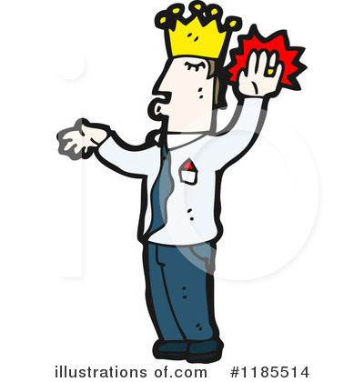 Royalty-Free (RF) Crown Clipart Illustration by lineartestpilot - Stock Sample #1185514