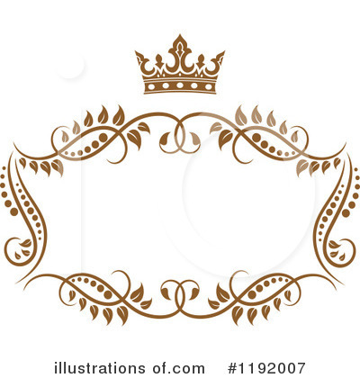 Golden Design Elements Clipart #1192007 by Vector Tradition SM