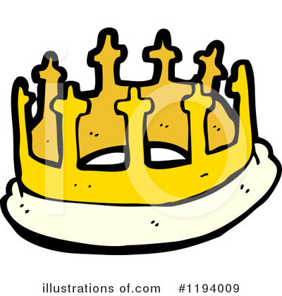 Royalty-Free (RF) Crown Clipart Illustration by lineartestpilot - Stock Sample #1194009