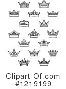 Crown Clipart #1219199 by Vector Tradition SM