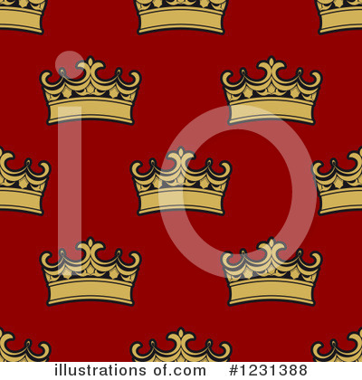 Royalty-Free (RF) Crown Clipart Illustration by Vector Tradition SM - Stock Sample #1231388