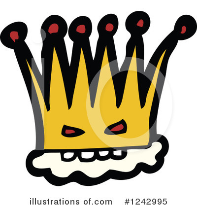 Royalty-Free (RF) Crown Clipart Illustration by lineartestpilot - Stock Sample #1242995