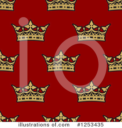 Royalty-Free (RF) Crown Clipart Illustration by Vector Tradition SM - Stock Sample #1253435