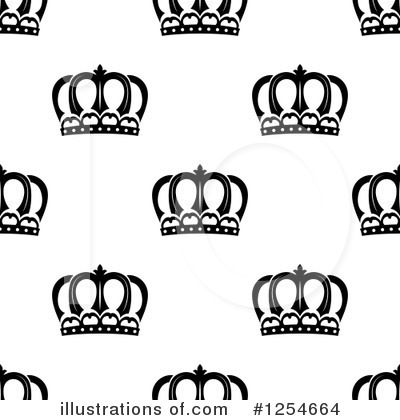 Royalty-Free (RF) Crown Clipart Illustration by Vector Tradition SM - Stock Sample #1254664
