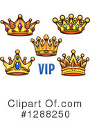 Crown Clipart #1288250 by Vector Tradition SM