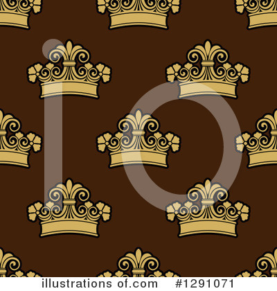 Royalty-Free (RF) Crown Clipart Illustration by Vector Tradition SM - Stock Sample #1291071