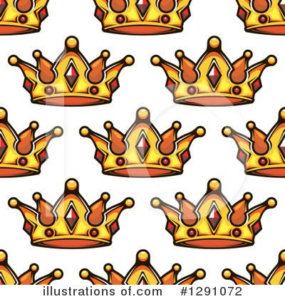 Royalty-Free (RF) Crown Clipart Illustration by Vector Tradition SM - Stock Sample #1291072