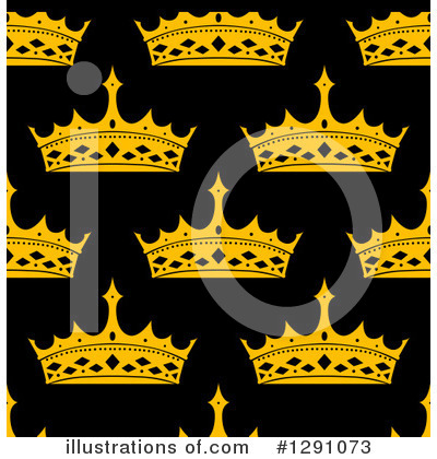 Royalty-Free (RF) Crown Clipart Illustration by Vector Tradition SM - Stock Sample #1291073
