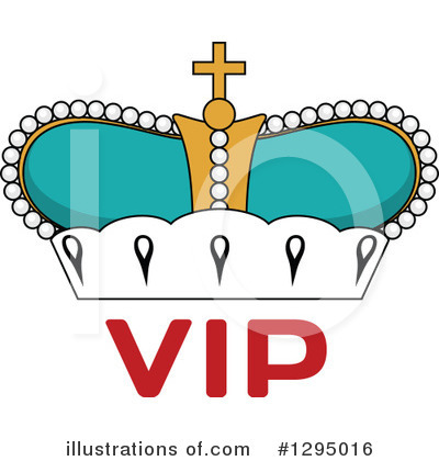 Royalty-Free (RF) Crown Clipart Illustration by Vector Tradition SM - Stock Sample #1295016