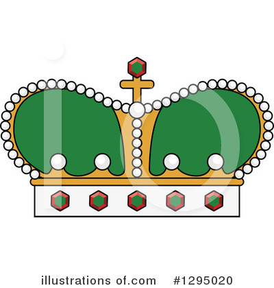 Royalty-Free (RF) Crown Clipart Illustration by Vector Tradition SM - Stock Sample #1295020