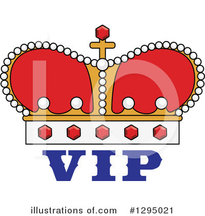 Royalty-Free (RF) Crown Clipart Illustration by Vector Tradition SM - Stock Sample #1295021